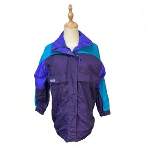 Columbia Purple and Blue Snow Jacket Size S